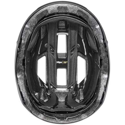 Kask rowerowy UVEX City stride MIPS Hiplok (czarny, 56-59)