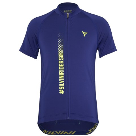 Koszulka rowerowa (z krótkim rękawem) dziecięca SILVINI Junior Jersey MAZZANI (122/128)