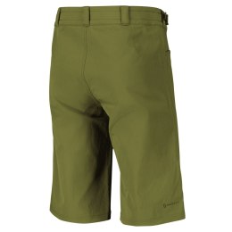 Spodenki SCOTT Shorts M`s Trail Flow w/pad fir green M