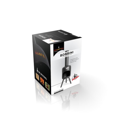 BONFEU KOMINEK OGRODOWY BONBINI CZARNY