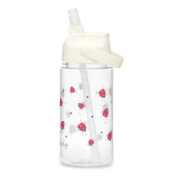Butelka do picia Tritan LADYBUG 500 ml ze słomką