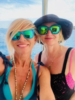 Okulary NEON Helen petroleum (lens: green cat.3)