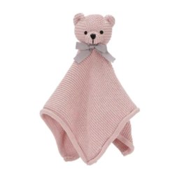 Przytulanka chusteczka Miś Teddy misty rose Vanil