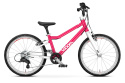 Rower dziecięcy woom GO 4 | różowy (hot pink), rozmiar 20"