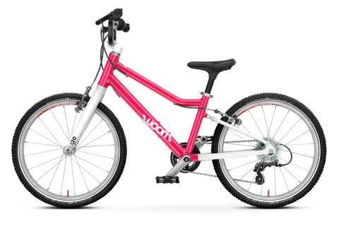 Rower dziecięcy woom GO 4 | różowy (hot pink), rozmiar 20"