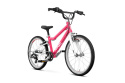 Rower dziecięcy woom GO 4 | różowy (hot pink), rozmiar 20"