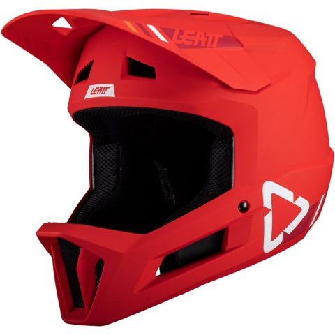 Kask rowerowy LEATT MTB Gravity 1.0 V24 Helmet (czerwony, L/59-60)