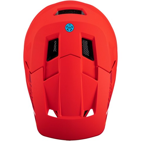 Kask rowerowy LEATT MTB Gravity 1.0 V24 Helmet (czerwony, L/59-60)