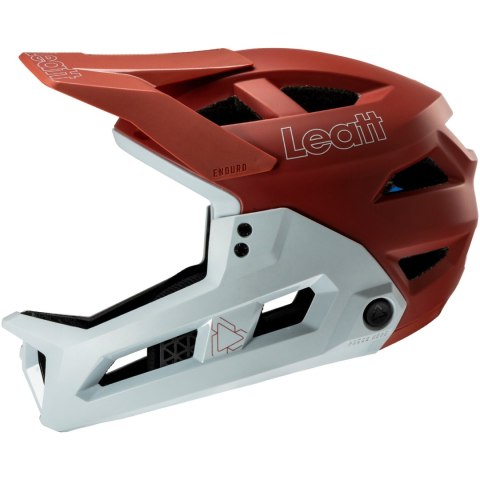 Kask rowerowy LEATT MTB Enduro 2.0 V25 Helmet (czerwono-szary, M/55-59)