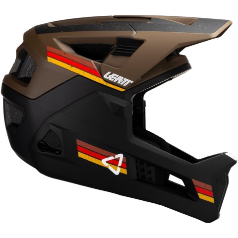 Kask rowerowy LEATT MTB Enduro 4.0 V25 Helmet (brązowy, S/51-55)