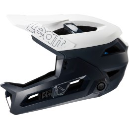 Kask rowerowy LEATT MTB Enduro 3.0 V25 Helmet (biało-czarny, L/59-63)