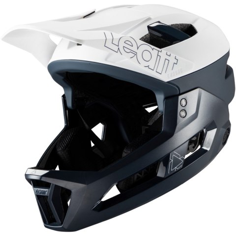 Kask rowerowy LEATT MTB Enduro 3.0 V25 Helmet (biało-czarny, L/59-63)