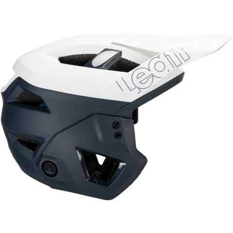 Kask rowerowy LEATT MTB Enduro 3.0 V25 Helmet (biało-czarny, L/59-63)