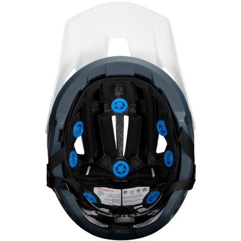 Kask rowerowy LEATT MTB Enduro 3.0 V25 Helmet (biało-czarny, L/59-63)