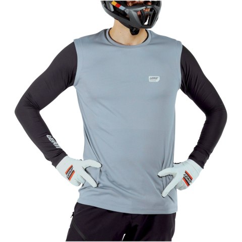 Komplet rowerowy (koszulka+spodnie) LEATT Ride Kit MTB 1.0 (czarno-szary, M)