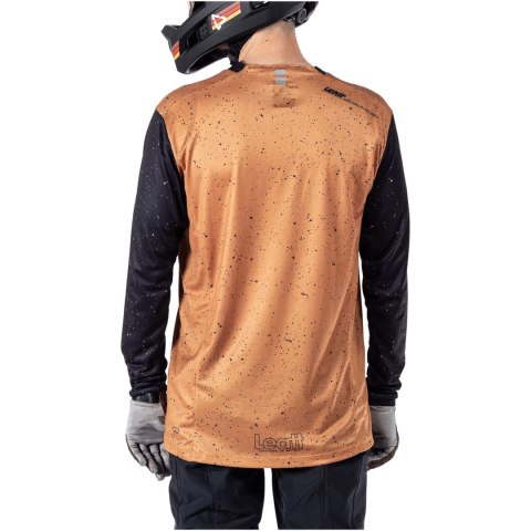 Koszulka rowerowa LEATT Jersey MTB Enduro 4.0 (pomarańczowy, XL)
