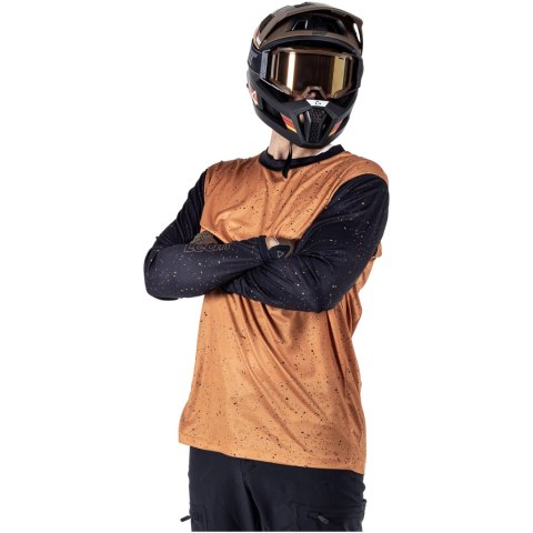 Koszulka rowerowa LEATT Jersey MTB Enduro 4.0 (pomarańczowy, XL)