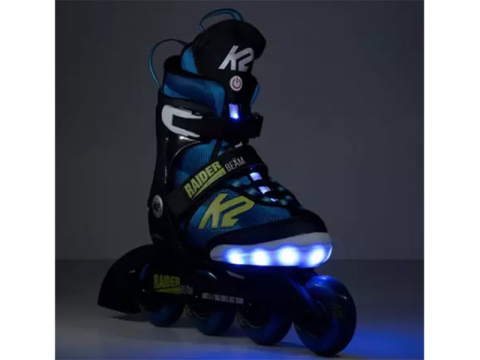 Rolki dziecięce regulowane K2 Raider Beam, rozmiar S (29-32)