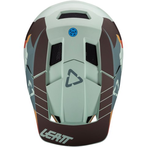 Kask rowerowy LEATT MTB Gravity 2.0 V25 Helmet (niebieski, S/55-56)