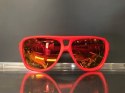 NEON Okulary przeciwsłoneczne Board czerwone, szkła czerwone