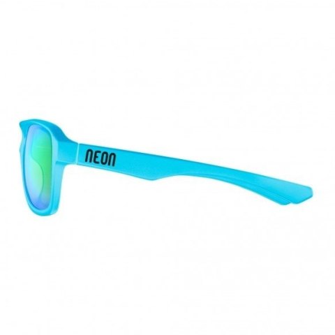 NEON Okulary przeciwsłoneczne Board cyjanowe, szkła niebieskie