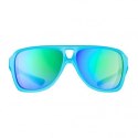 NEON Okulary przeciwsłoneczne Board cyjanowe, szkła niebieskie
