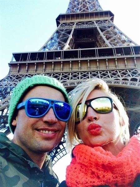 NEON Okulary przeciwsłoneczne Board cyjanowe, szkła niebieskie