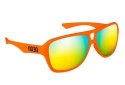 NEON Okulary przeciwsłoneczne Board pomarańczowe szkła złote