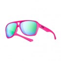 NEON Okulary przeciwsłoneczne Board różowe, szkła zielone