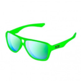 NEON Okulary przeciwsłoneczne Board zielone, szkła zielone