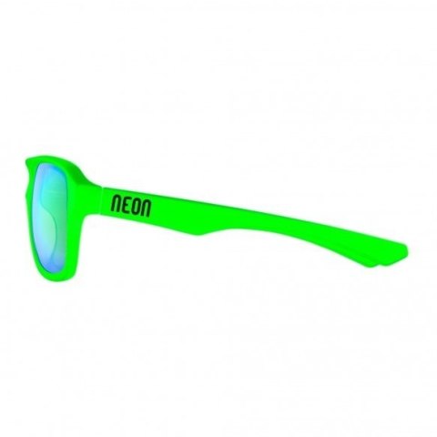 NEON Okulary przeciwsłoneczne Board zielone, szkła zielone