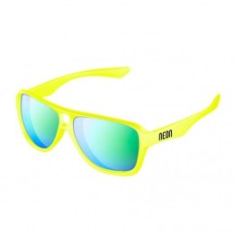 NEON Okulary przeciwsłoneczne Board żółte, szkła zielone