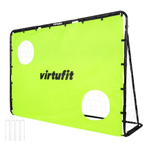 VIRTUFIT BRAMKA PIŁKARSKA Z MATĄ DO STRZELANIA - 215 X 150 CM
