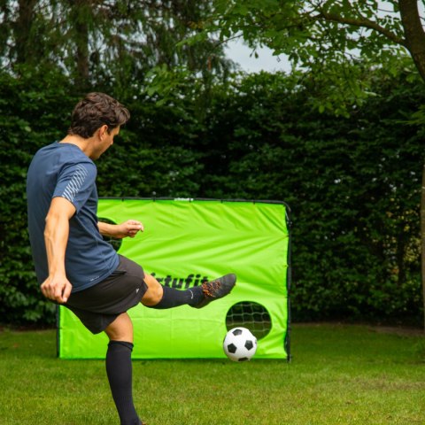 VIRTUFIT BRAMKA PIŁKARSKA Z MATĄ DO STRZELANIA - 215 X 150 CM