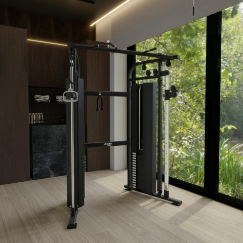 VIRTUFIT CC100 CABLE CROSSOVER - PODWÓJNY REGULOWANY WYCIĄG - TRENAŻER FUNKCJONALNY