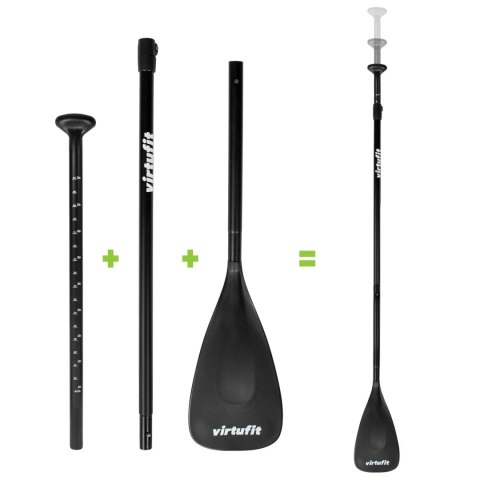VIRTUFIT DESKA SUP CRUISER 305 - RÓŻOWY - Z SIEDZENIEM KAJAKOWYM, AKCESORIAMI I TORBĄ DO NOSZENIA
