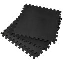 VIRTUFIT MATA PUZZLE FITNESS 120X120 CM CZARNA
