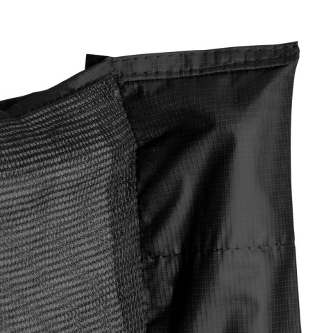 VIRTUFIT TRAMPOLINA DLA DZIECI Z SIATKĄ BEZPIECZEŃSTWA - CZARNA - 140 CM