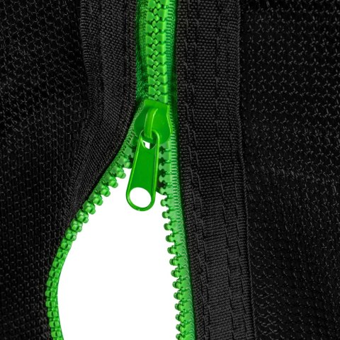 VIRTUFIT TRAMPOLINA DLA DZIECI Z SIATKĄ BEZPIECZEŃSTWA - CZARNA - 140 CM