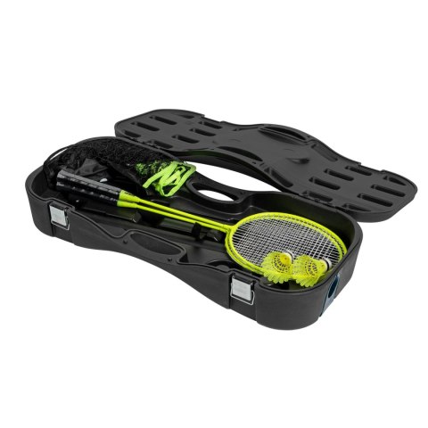 VIRTUFIT ZESTAW 2-W-1 PRZENOŚNY ZESTAW DO BADMINTONA I TENISA - W ZESTAWIE WALIZKA I RAKIETKI