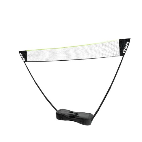 VIRTUFIT ZESTAW 2-W-1 PRZENOŚNY ZESTAW DO BADMINTONA I TENISA - W ZESTAWIE WALIZKA I RAKIETKI