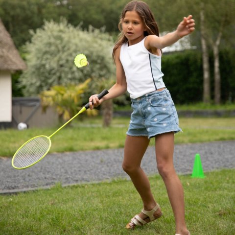 VIRTUFIT ZESTAW 2-W-1 PRZENOŚNY ZESTAW DO BADMINTONA I TENISA - W ZESTAWIE WALIZKA I RAKIETKI