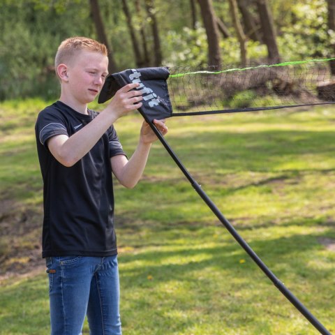 VIRTUFIT ZESTAW 2-W-1 PRZENOŚNY ZESTAW DO BADMINTONA I TENISA - W ZESTAWIE WALIZKA I RAKIETKI