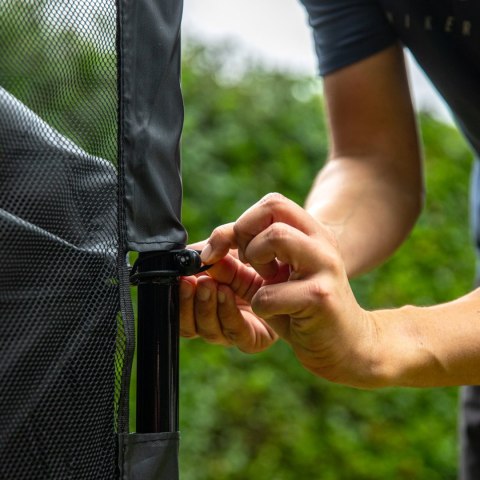 VIRTUFIT BRAMKA PIŁKARSKA PRO Z MATĄ DO STRZELANIA - 220 X 170 CM