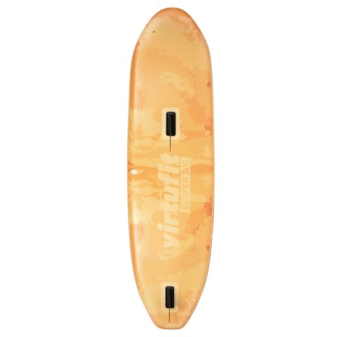 VIRTUFIT DESKA SUP SURFER 305 - POMARAŃCZOWY - Z ŻAGLEM WIATROWYM I AKCESORIAMI
