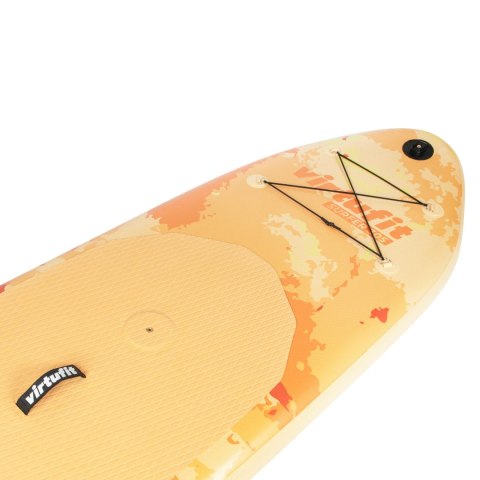 VIRTUFIT DESKA SUP SURFER 305 - POMARAŃCZOWY - Z ŻAGLEM WIATROWYM I AKCESORIAMI