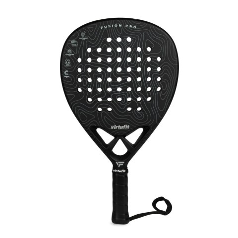VIRTUFIT RAKIETA PADEL FUSION PRO - CZARNO-SZARA