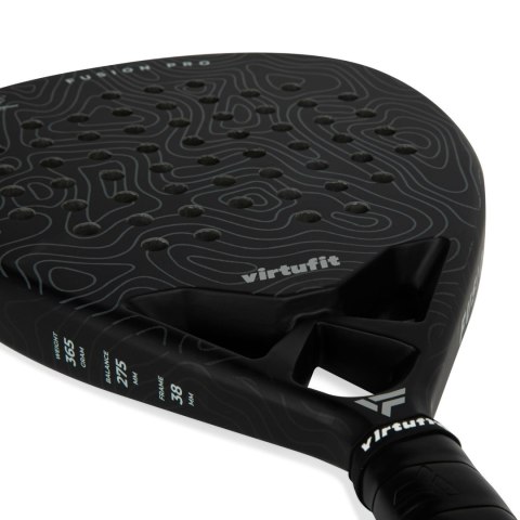 VIRTUFIT RAKIETA PADEL FUSION PRO - CZARNO-SZARA