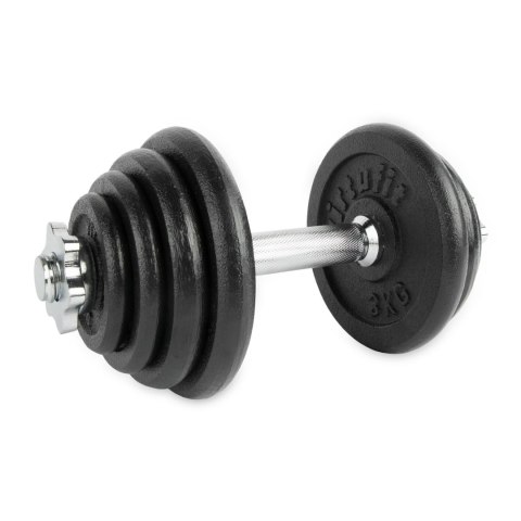 VIRTUFIT REGULOWANY ZESTAW HANTLI PRO - ZESTAW SZTANGI - ŻELIWO - 1 X 15 KG