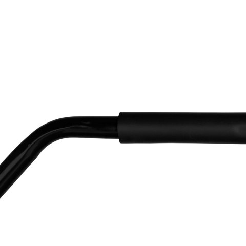 VIRTUFIT SKŁADANA TRAMPOLINA FITNESS Z UCHWYTEM - CZARNA - 100 CM